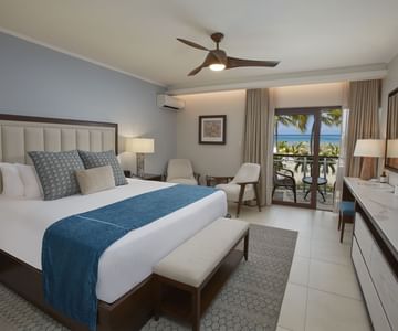 Oceanfront guest room