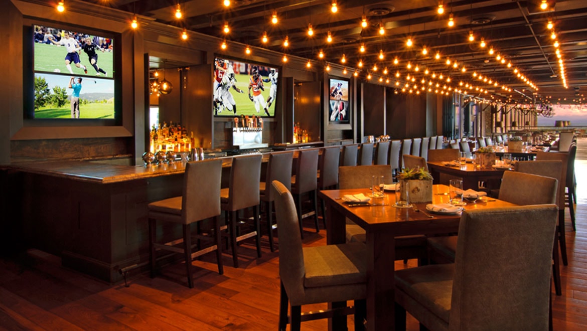 Indoor restaurant